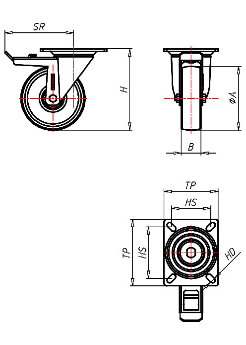 Heavy Duty Series PD, Wheel Q