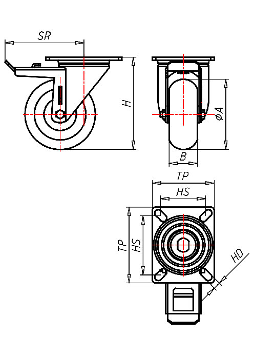 Heavy Duty Series PD, Wheel TLBA