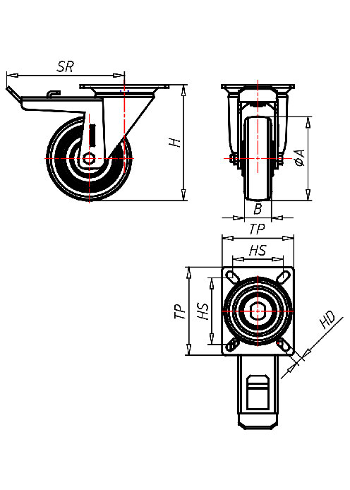 Heavy Duty Series PD, Wheel AEL