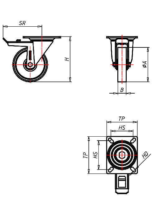  Series Heavy Duty Series PD, Wheel AL