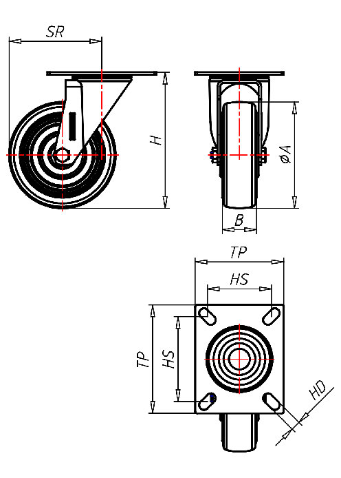  Series Stainless Steel Series XD, Wheel AEL