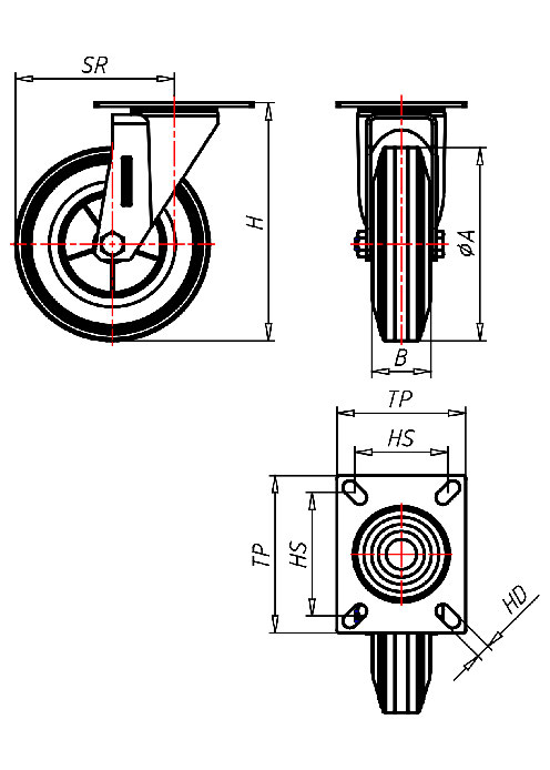 Stainless Steel Series XD, Wheel DG