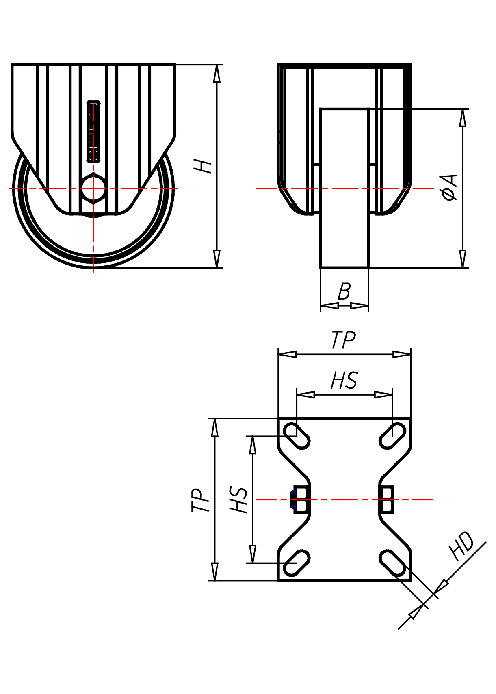 Stainless Steel Series XD, Wheel P