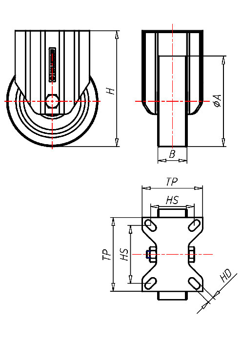 Stainless Steel Series XD, Wheel PS