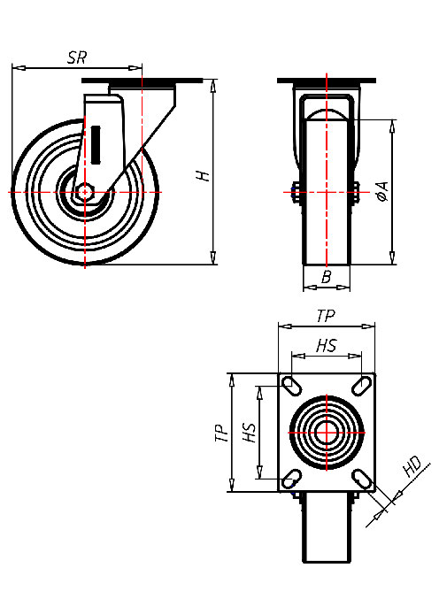 Stainless Steel Series XD, Wheel PS