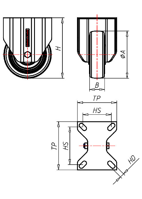  Series Stainless Steel Series XD, Wheel AEL