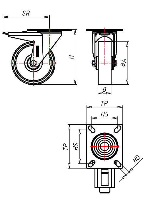  Series Stainless Steel Series XD, Wheel AL