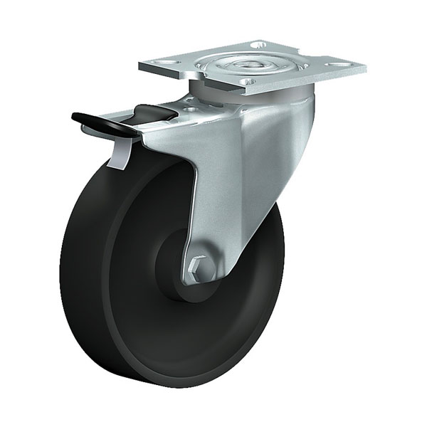 Swivel Castor With Total Lock Institutional Series 315P, Wheel P