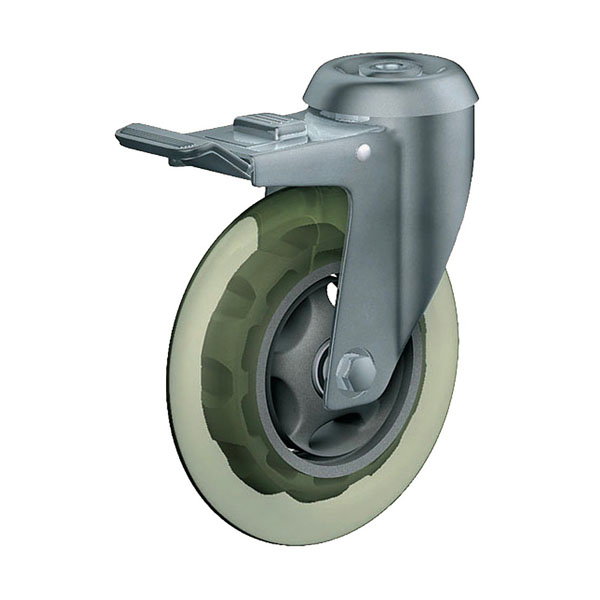 Swivel Castor With Total Lock Institutional Series 330R, Wheel SKA