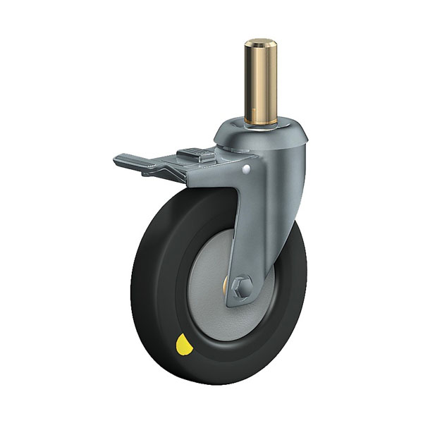 Swivel Castor With Total Lock Institutional Series 330Z, Wheel EL