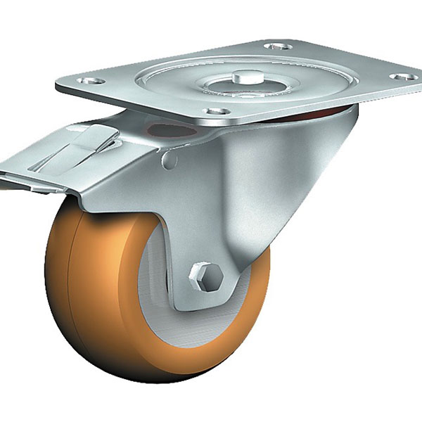 Swivel Castor With Total Lock Stage Castors Series 69, Wheel BA