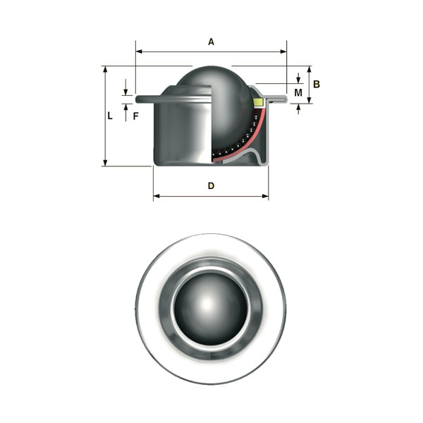 Ball Units Series A5 Wheel S/0