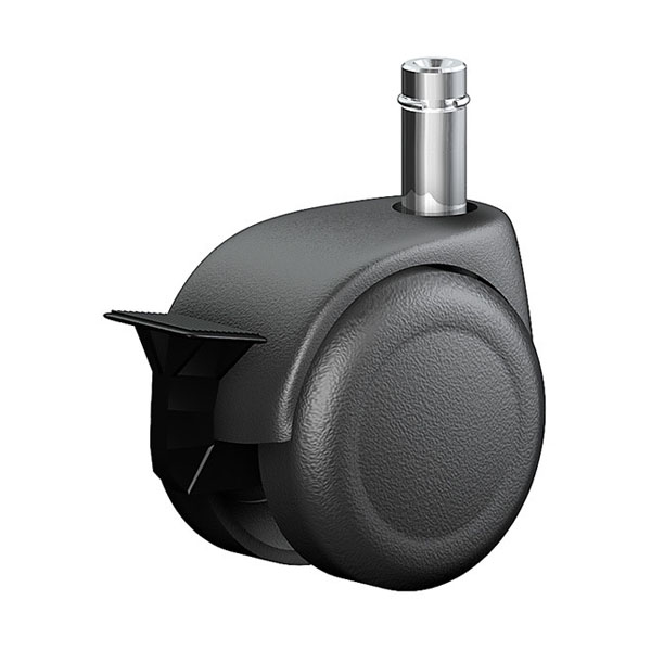 Swivel Castor With Wheel Brake Furniture Castors Series 530 ST, Wheel P