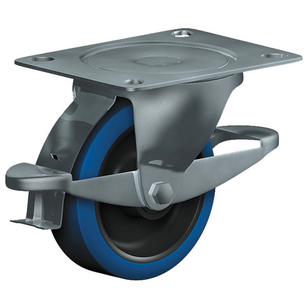 Swivel Castor With Wheel Brake Heavy Duty Series 61, Wheel RN