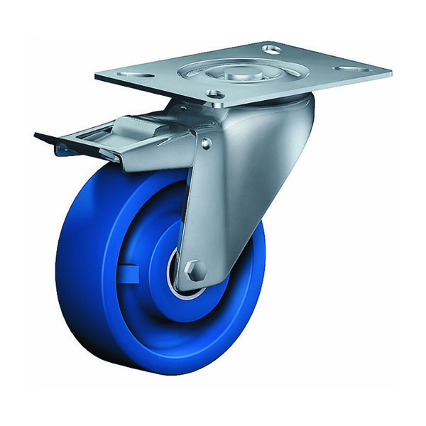 Swivel Castor With Total Lock Heavy Duty Series PD, Wheel TLS