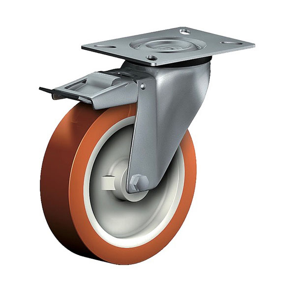 Swivel Castor With Total Lock Transport Series CD, Wheel A