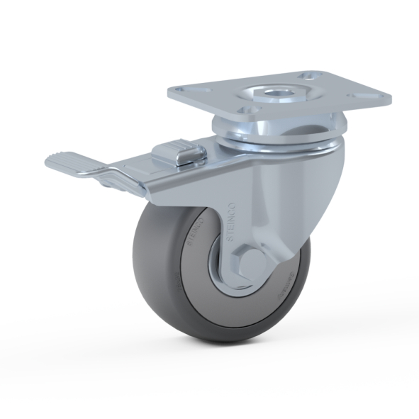  Lenkrolle mit Totalfeststeller 331 PT 76 GK