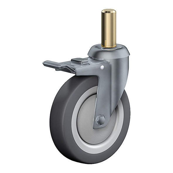  Swivel castor with directional lock 337 Z18 127 TPK