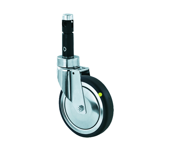  Swivel castor with total lock 391 S 127 ELS