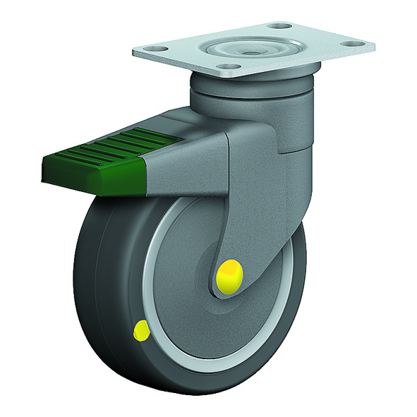 Lenkrolle mit Richtungsfeststeller 807 PT 102 AELK