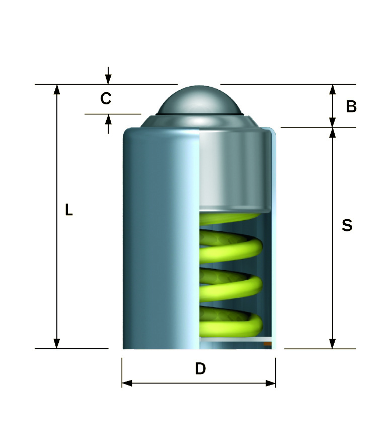  Kugelrolle A1026-13