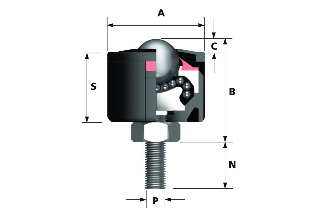  Ball Transfer Unit A6025-1-13