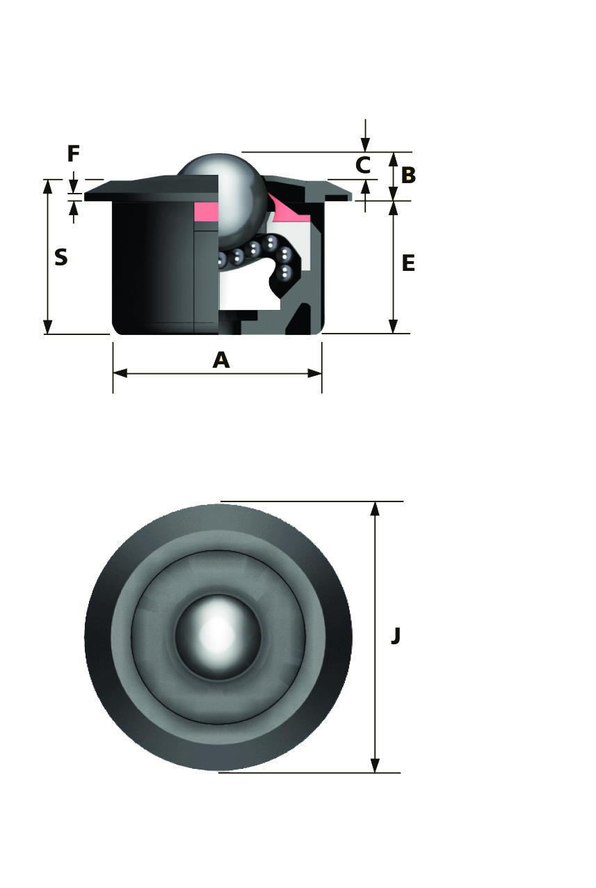  Ball Transfer Unit A6025-4-13