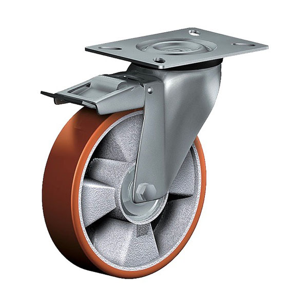 Lenkrolle mit Totalfeststeller CST 125 TLB