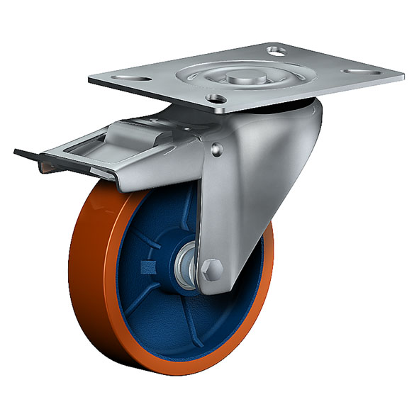  Lenkrolle mit Totalfeststeller KDT 175 ZB