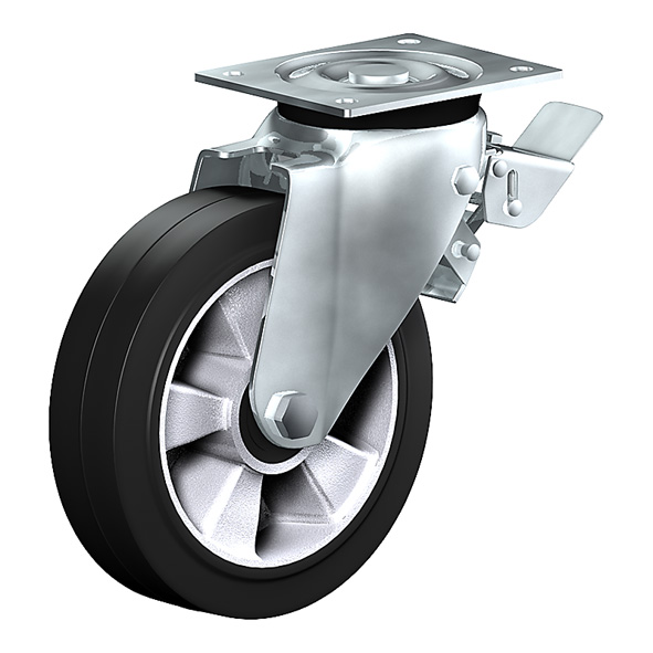 Lenkrolle mit Totalfeststeller KDT 180 EB