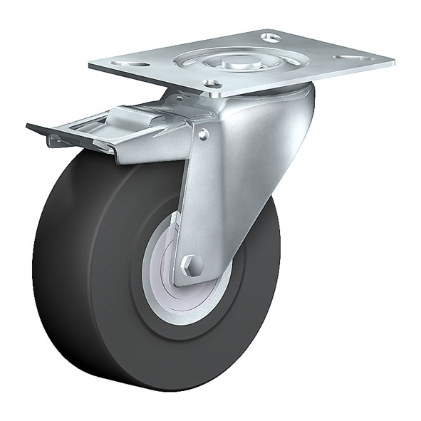 Lenkrolle mit Totalfeststeller PDT 125 EB