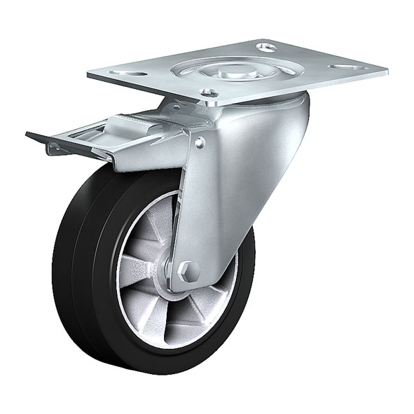 Lenkrolle mit Totalfeststeller PDT 250 LEB