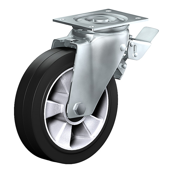 Lenkrolle mit Totalfeststeller PST 160 EB